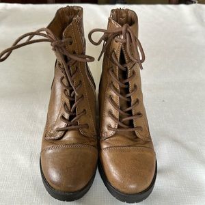 Sugar Vegan Leather Boots size 7.5